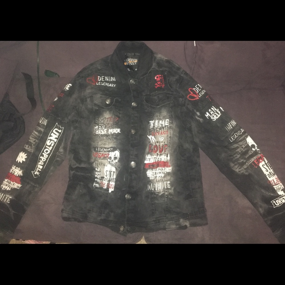 Black Demin Jean Jacket